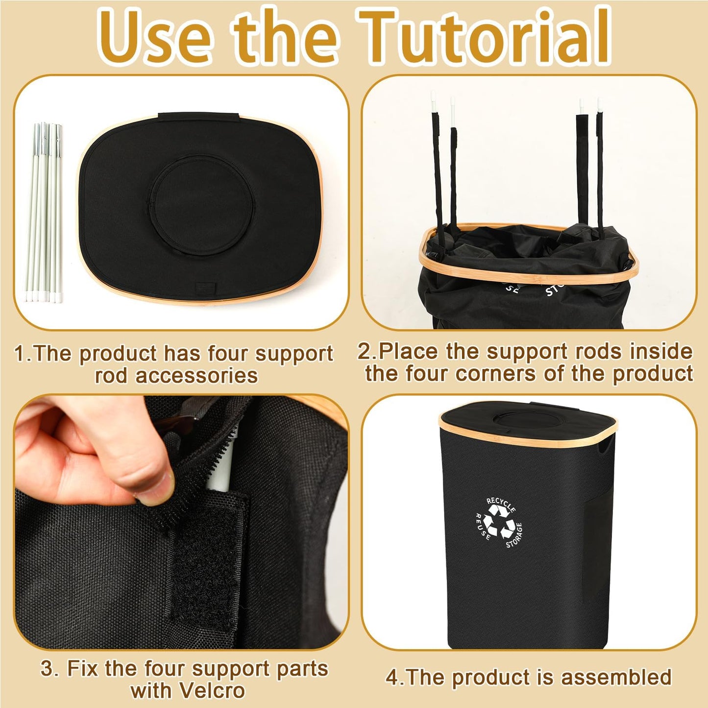 Posoda za recikliranje steklenic za shranjevanje v kuhinji